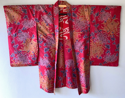 meisen, japanese, silk, haori, kimono, friis, collection