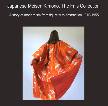 japanese, meisen, kimono, friis collection, modrnism, 1910 to 1955